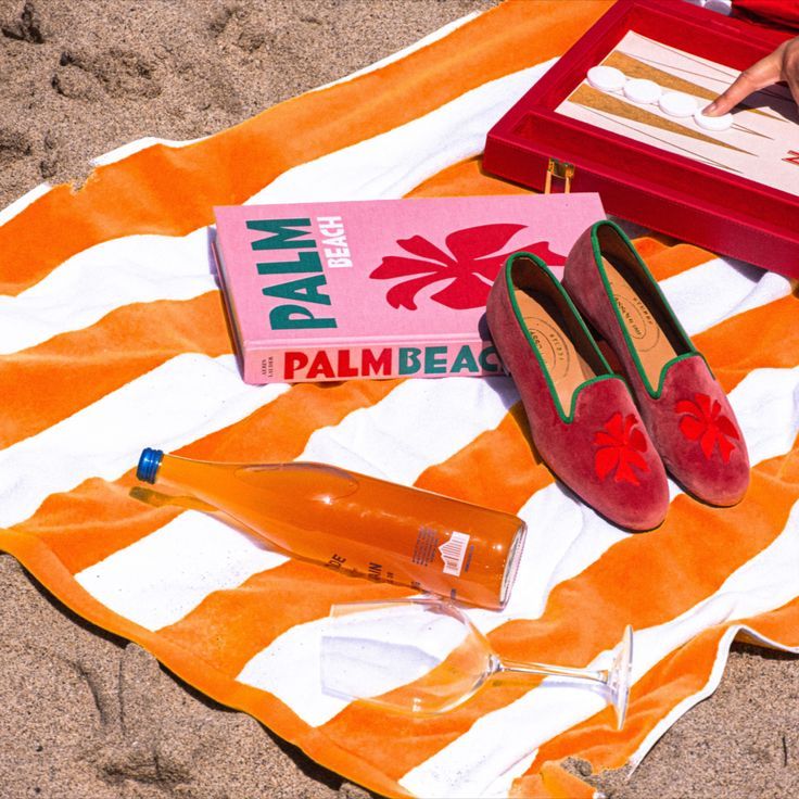 The Long Weekend Lighthouse Velour Beach Towel