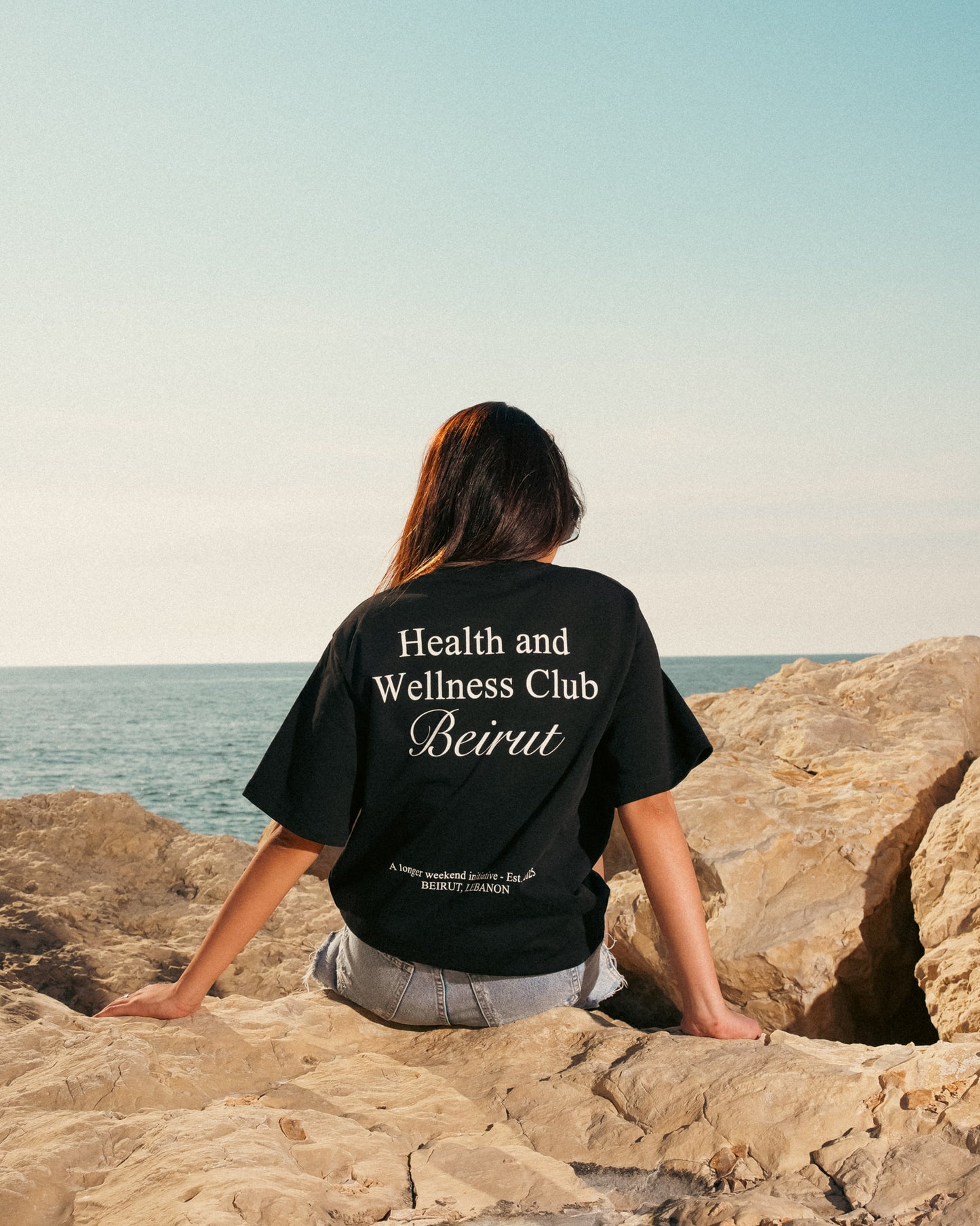 Health & Wellness Club Oversized Tee – Beirut Edition